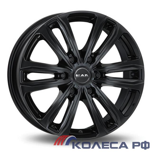 Литые диски Mak Safari 6 8.5/20 6x139.7 ET30 d100.1 GLOSS BLACK