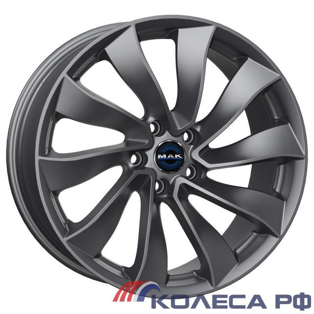 Литые диски Mak Solar 9.5/19 5x114.3 ET45 d64.1 GLOSS GUN METALLIC