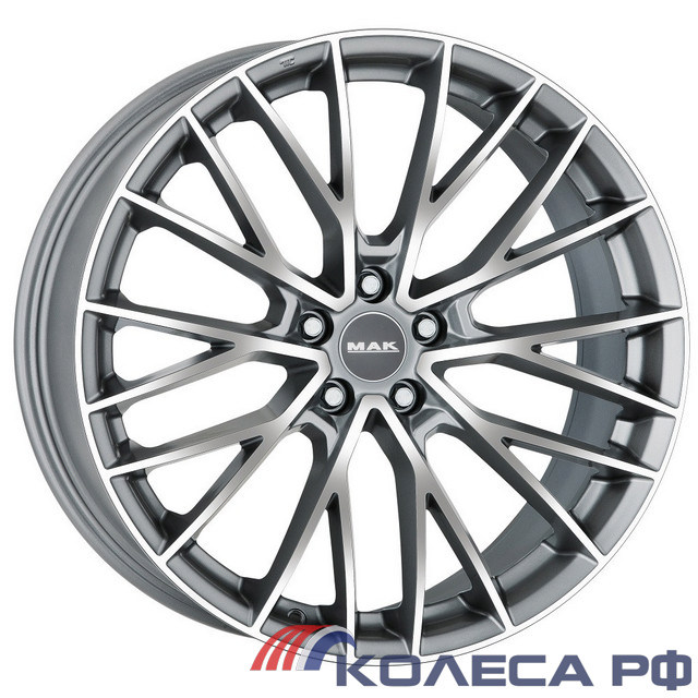 Литые диски Mak Speciale-D 11/20 5x114.3 ET45 d76 GRAPHITE MIRROR FACE