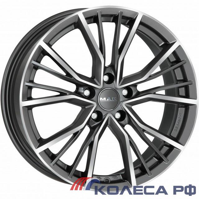 Литые диски Mak Union 9.5/21 5x112 ET25 d66.45 GUN METMIRROR FACE