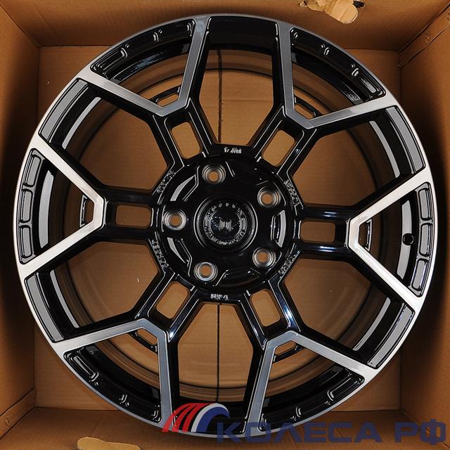 Литые диски KoKo Kuture 015 10/22 5x150 ET40 d110.1 BKFBLACK CLEAR