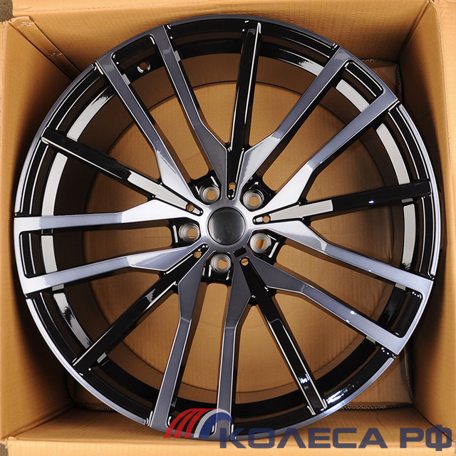 Литые диски KoKo Kuture 0212 11/22 5x112 ET40 d66.6 BKF BLACK CLEAR (MBB)