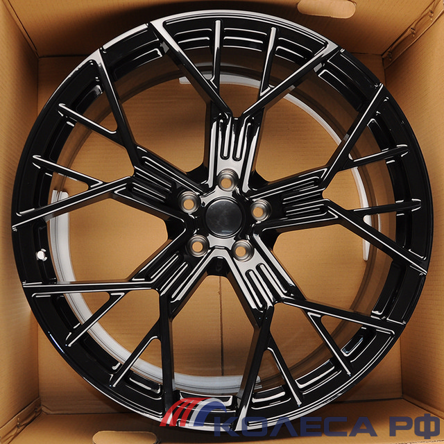 Литые диски KoKo Kuture 025 10.5/22 5x112 ET40 d66.56 GLOSS BLACK
