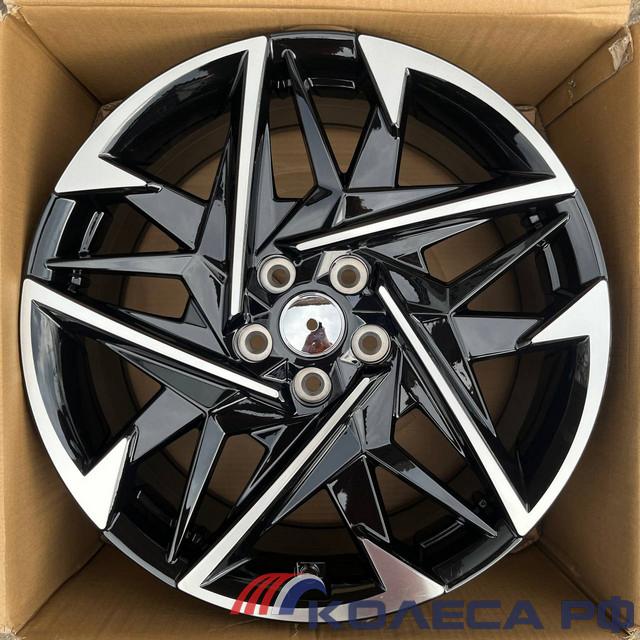 Литые диски KoKo Kuture 0296 7.5/18 5x114.3 ET50 d67.1 BKF