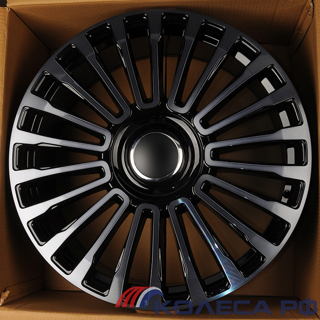 Литые диски KoKo Kuture 0323 9/22 5x114.3 ET50 d67.1 BLACK CLEAR