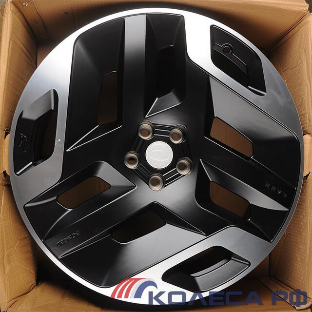 Литые диски KoKo Kuture 0371 9.5/22 5x120 ET45 d72.6 SATIN BLACK MACHINED FACE