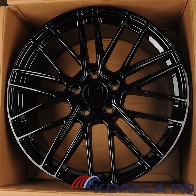 Литые диски KoKo Kuture 0375 9.5/21 5x130 ET69 d71.5 GLOSSY BLACK