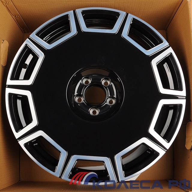 Литые диски KoKo Kuture 049 9/21 5x112 ET34 d66.6 GLOSS BLACK WITH MILLING
