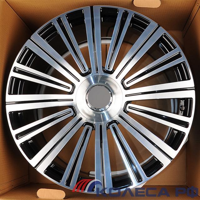 Литые диски KoKo Kuture 058 10/22 5x112 ET42 d66.6 GLOSS BLACK MACHINED FACE