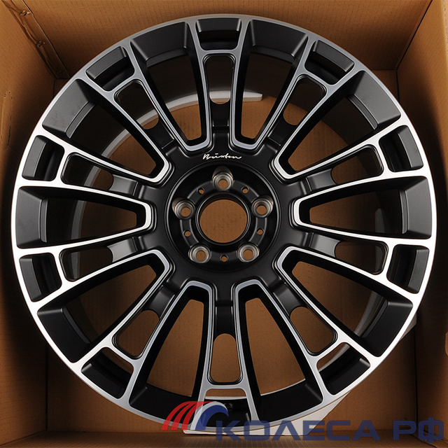 Литые диски KoKo Kuture 066 9.5/22 5x120 ET42 d72.6 MATT BLACK POLISHED FACE