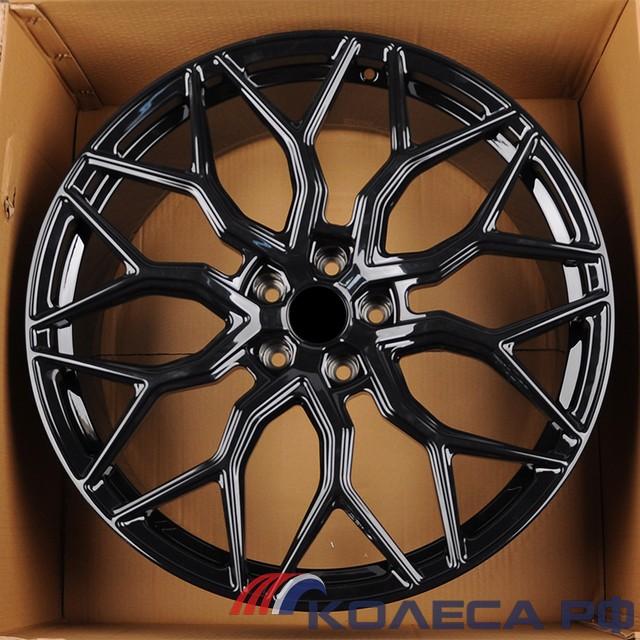 Литые диски KoKo Kuture 073 9.5/22 5x120 ET40 d72.6 GLOSS BLACK DIAMOND