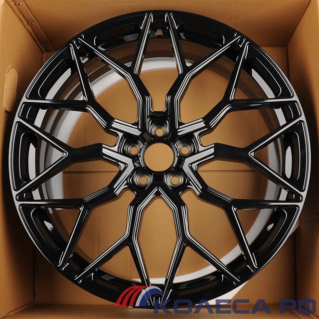 Литые диски KoKo Kuture 074 8.5/21 5x108 ET45 d63.4 GLOSS BLACK DIAMOND