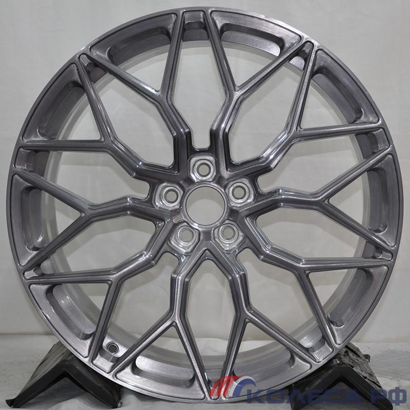 Литые диски KoKo Kuture 075 8.5/21 5x108 ET45 d63.4 BRUSCHED GREY