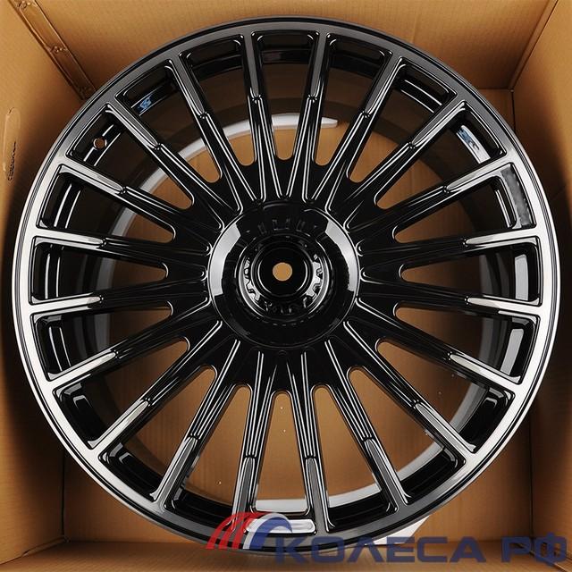 Литые диски KoKo Kuture для Mercedes-Benz 098 10/22 5x112 ET43 d66.6 BKF BLACK CLEAR (MBB)