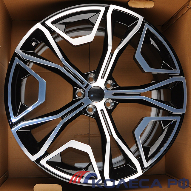 Литые диски KoKo Kuture 109 9.5/22 5x112 ET32 d66.6 BKF