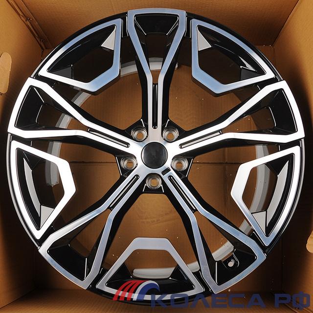 Литые диски KoKo Kuture 110 10.5/22 5x112 ET43 d66.6 BKF