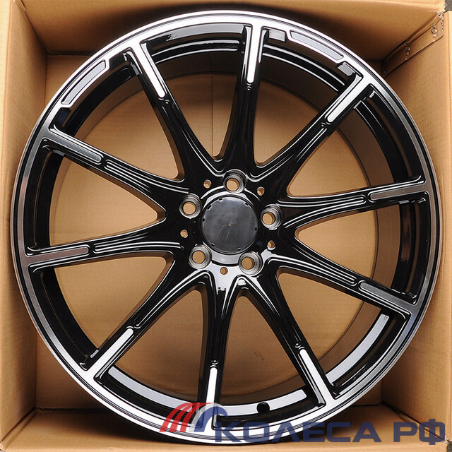 Литые диски KoKo Kuture для Mercedes-Benz 1117 9.5/20 5x112 ET35 d66.6 GLOSS BLACK WITH POLISH