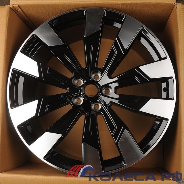 Литые диски KoKo Kuture 1131 10/22 5x120 ET40 d72.6 GLOSS BLACK MACHINED