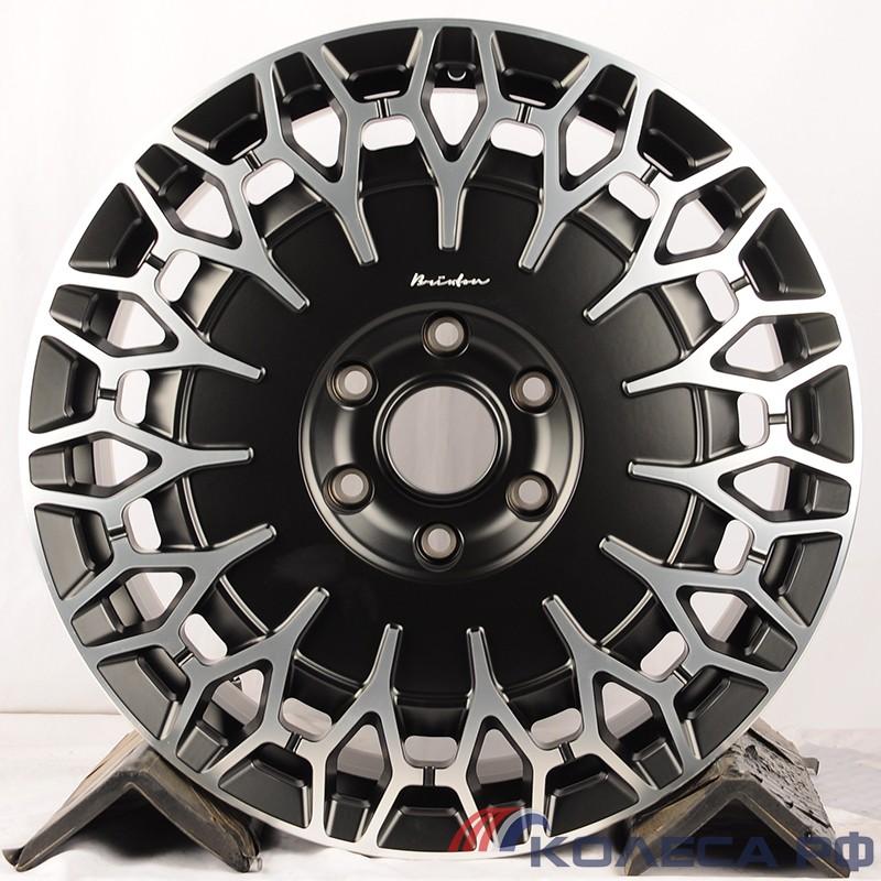 Литые диски KoKo Kuture 131 8/20 6x139.7 ET46 d92.5 MATT BLACK POLISHED FACE