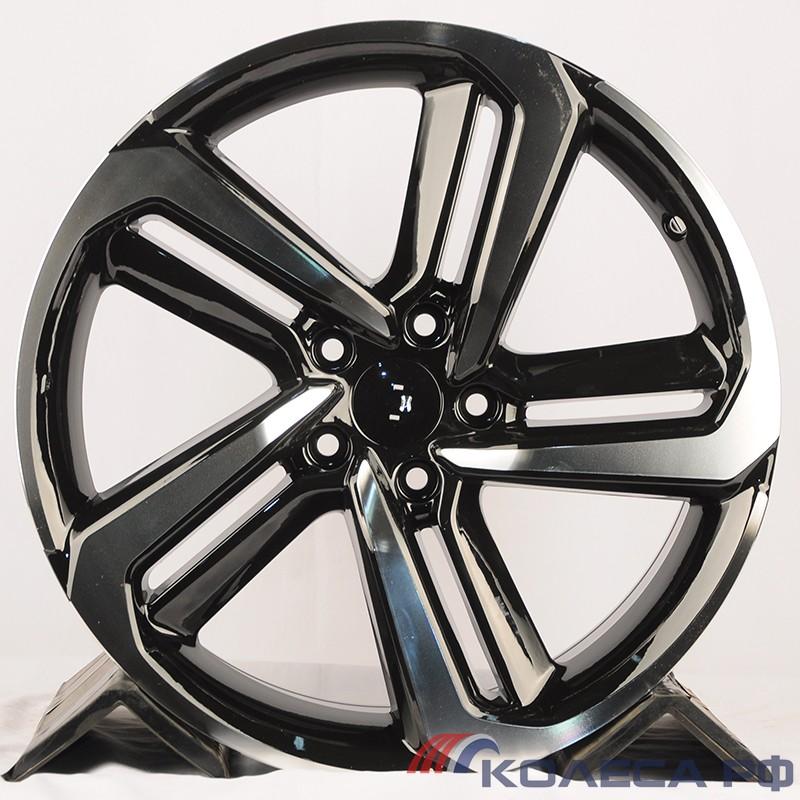 Литые диски Hmd 4187 8.5/19 5x114.3 ET50 d64.1 BKF