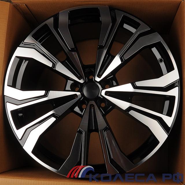 Литые диски Hmd 4337 9.5/21 5x112 ET33 d66.6 BLACK MACHINE FACE