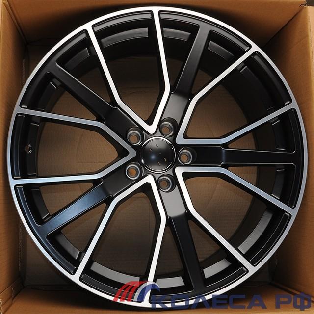 Литые диски KoKo Kuture для Audi 5348 9/21 5x112 ET30 d66.6 MATT BLACK POLISH(MSDB)