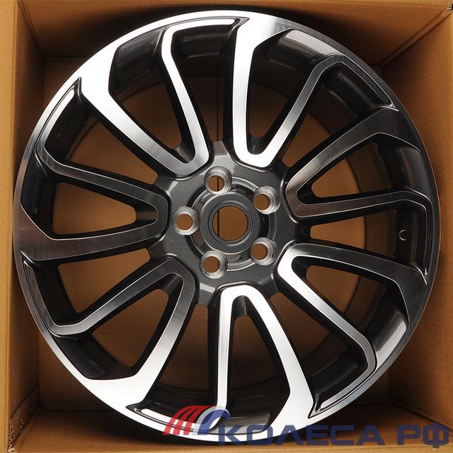 Литые диски Hmd 702F 9.5/22 5x120 ET45 d72.6 GUN GREY MACHINE FACE