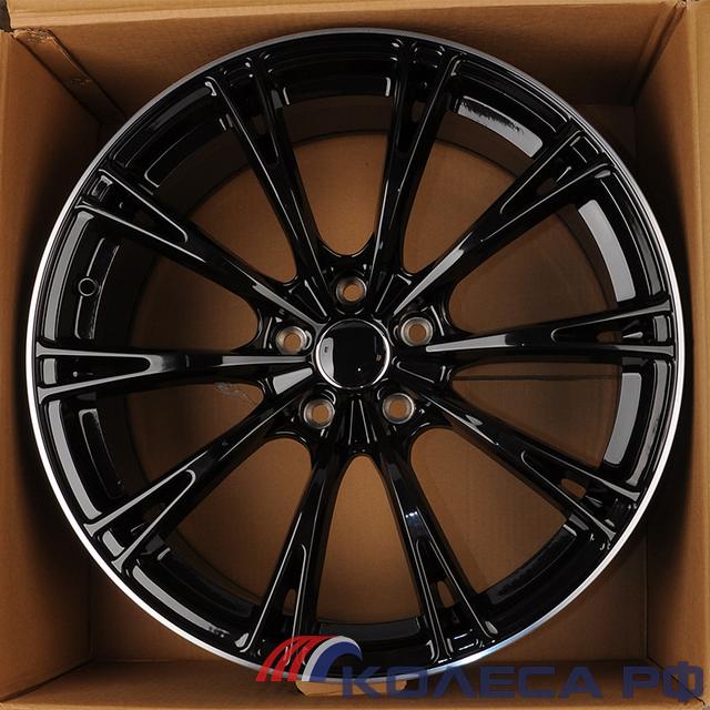 Литые диски Hmd 8003 8.5/19 5x112 ET35 d66.5 GLOSS BLACK LIP POLISH