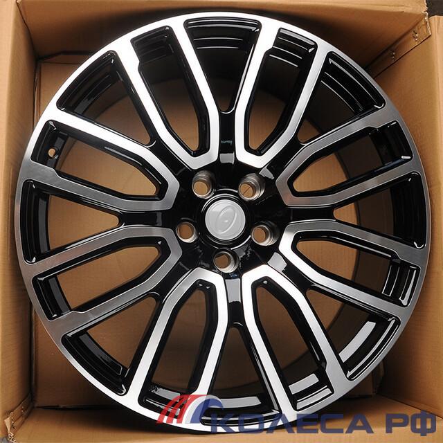 Литые диски KoKo Kuture 8077 9.5/22 5x108 ET40 d63.3 BKF