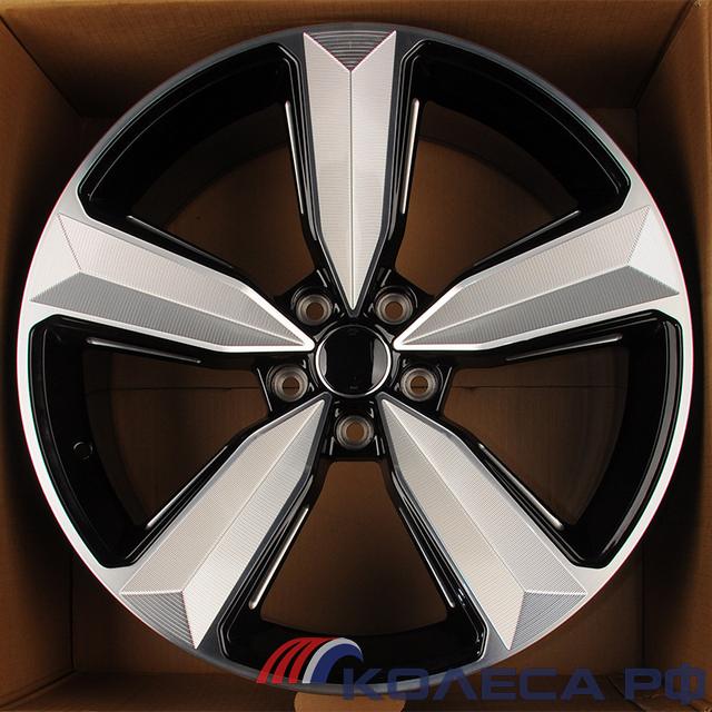Литые диски Hmd 8753 8.5/19 5x112 ET35 d66.5 GLOSS BLACK MACHINED FACEMILLING WINDOW