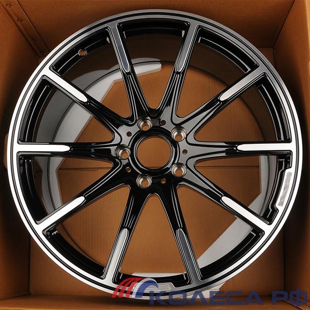Литые диски Anzoo ALC485 10/22 5x130 ET30 d84.1 GLOSS BLACK MACHINED FACE