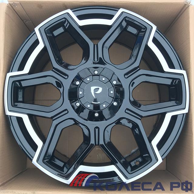 Литые диски Powcan BK5260 8.5/20 10x108 ET35 d66.5 BLK POLISH