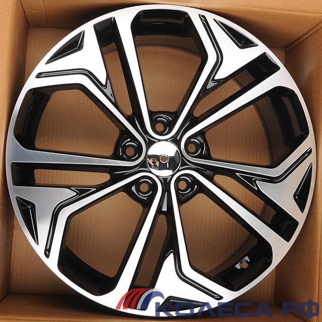 Литые диски Powcan BK5519 7.5/19 5x114.3 ET50 d67.1 BKF