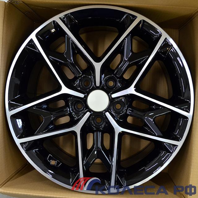 Литые диски Powcan BK5567 7.5/18 5x114.3 ET48 d67.1 MB