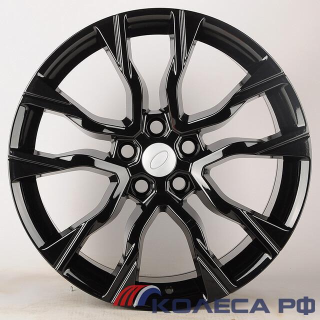 Литые диски Powcan BK5755 9/21 5x108 ET45 d63.4 GLOSS BLACK