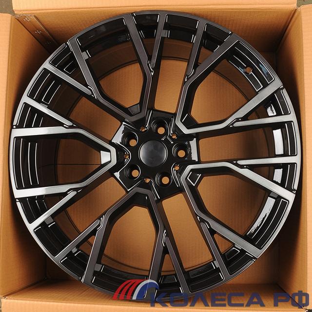 Литые диски Powcan BK5769 9.5/21 5x112 ET32 d66.6 BKF BLACK CLEAR (MBB)
