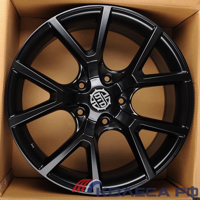 Литые диски Powcan BK5884B 8/18 5x139.7 ET20 d77.8 MATT BLACK