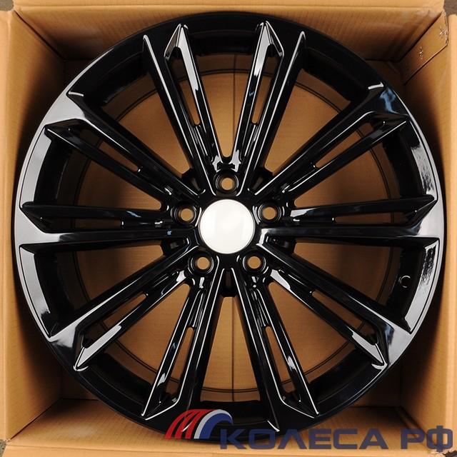 Литые диски Powcan для Audi BK5936 8/19 5x112 ET40 d57.1 GLOSS BLACK