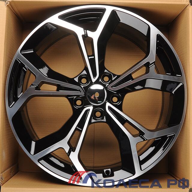 Литые диски Powcan BK5963 7.5/19 5x114.3 ET50.5 d67.1 BKF