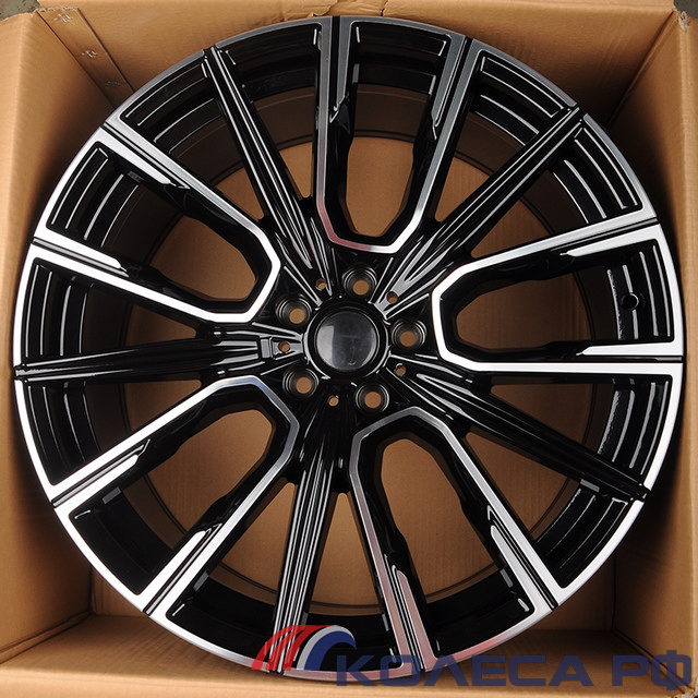 Литые диски Powcan BK836B 7.5/18 5x112 ET40 d66.6 BKF
