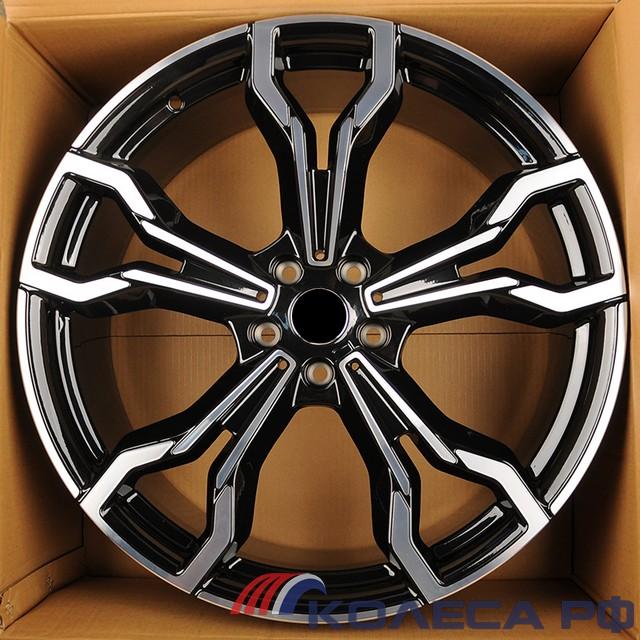 Литые диски Iwheel CR8821 8.5/21 5x112 ET25 d66.56 BLACK MACHINED FACE