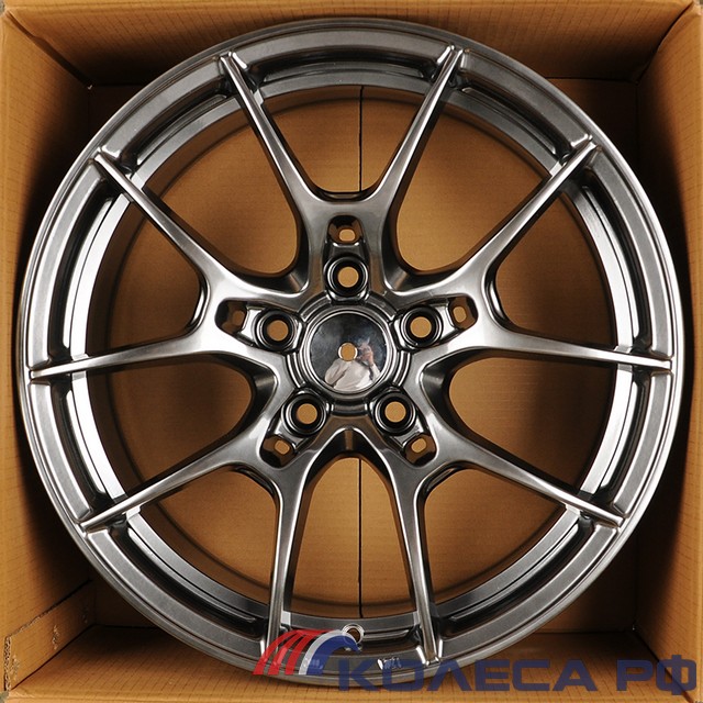 Литые диски Anzoo FBX050-7 7.5/17 5x112 ET35 d66.5 HYPER BLACK