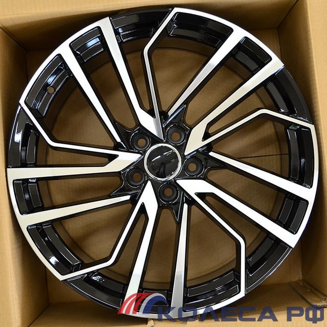 Литые диски Anzoo FBX158-20 9/20 5x112 ET35 d66.5 BLACK MACHINE FACE