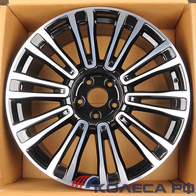 Литые диски Anzoo FBX180-21 9/21 5x120 ET40 d66.1 BLACK MACHINE FACE