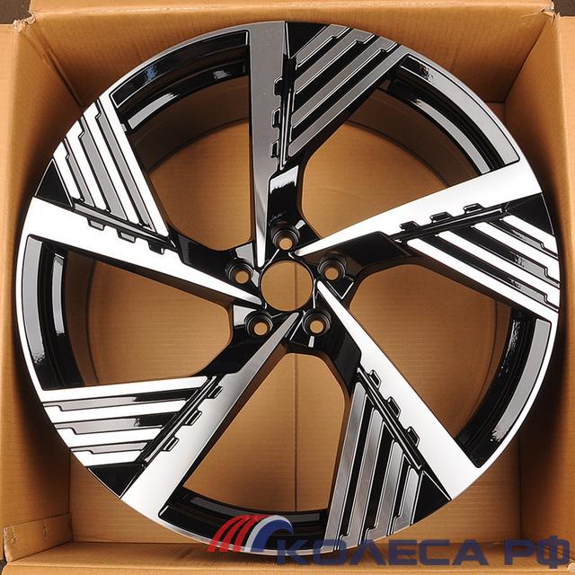 Литые диски Anzoo FBX183-22 9.5/22 5x112 ET36 d66.45 BLACK MACHINE FACE
