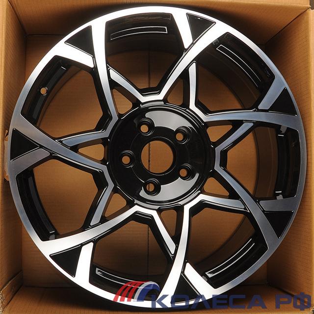 Литые диски Anzoo FBX185-20 8.5/20 5x120 ET40 d62.5 BLACK MACHINE FACE