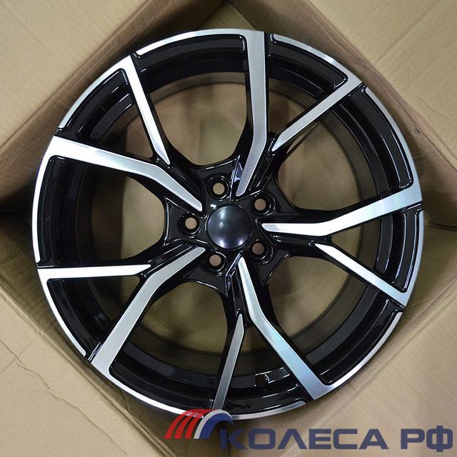 Литые диски Anzoo FBX256-8 8/18 5x112 ET45 d57.1 BLACK MACHINE FACE