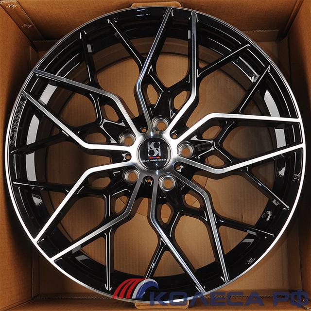 Литые диски KoKo Kuture FF010 7.5/17 5x112 ET38 d66.45 GLOSS BLACK FACE