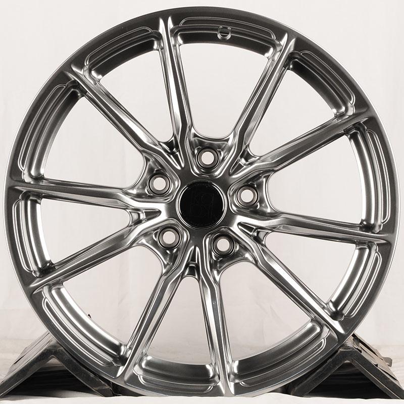 Литые диски KoKo Kuture FF593 7.5/17 5x108 ET38 d73.1 TITANIUM SILVER