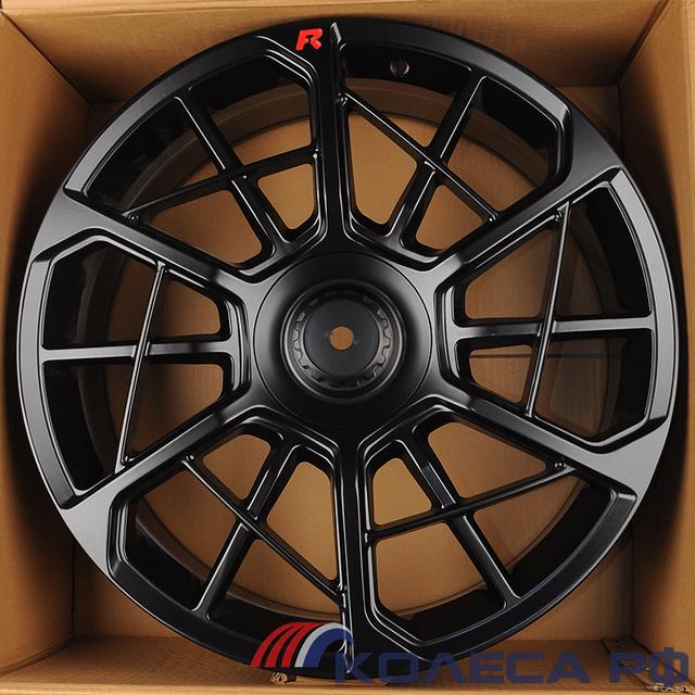 Литые диски Anzoo H3165F 9.5/22 5x108 ET48 d63.4 MATT BLACKRED WORD